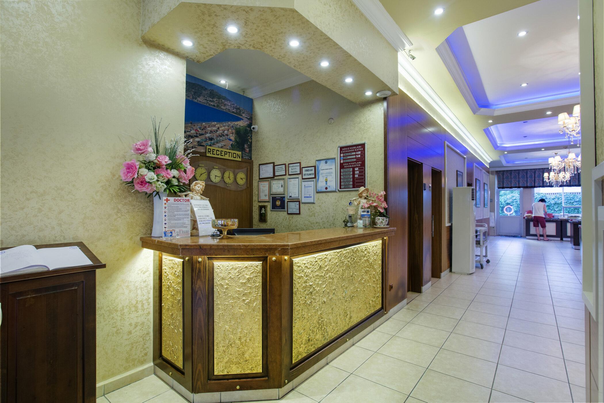 Alanya Beach Hotel Exterior foto