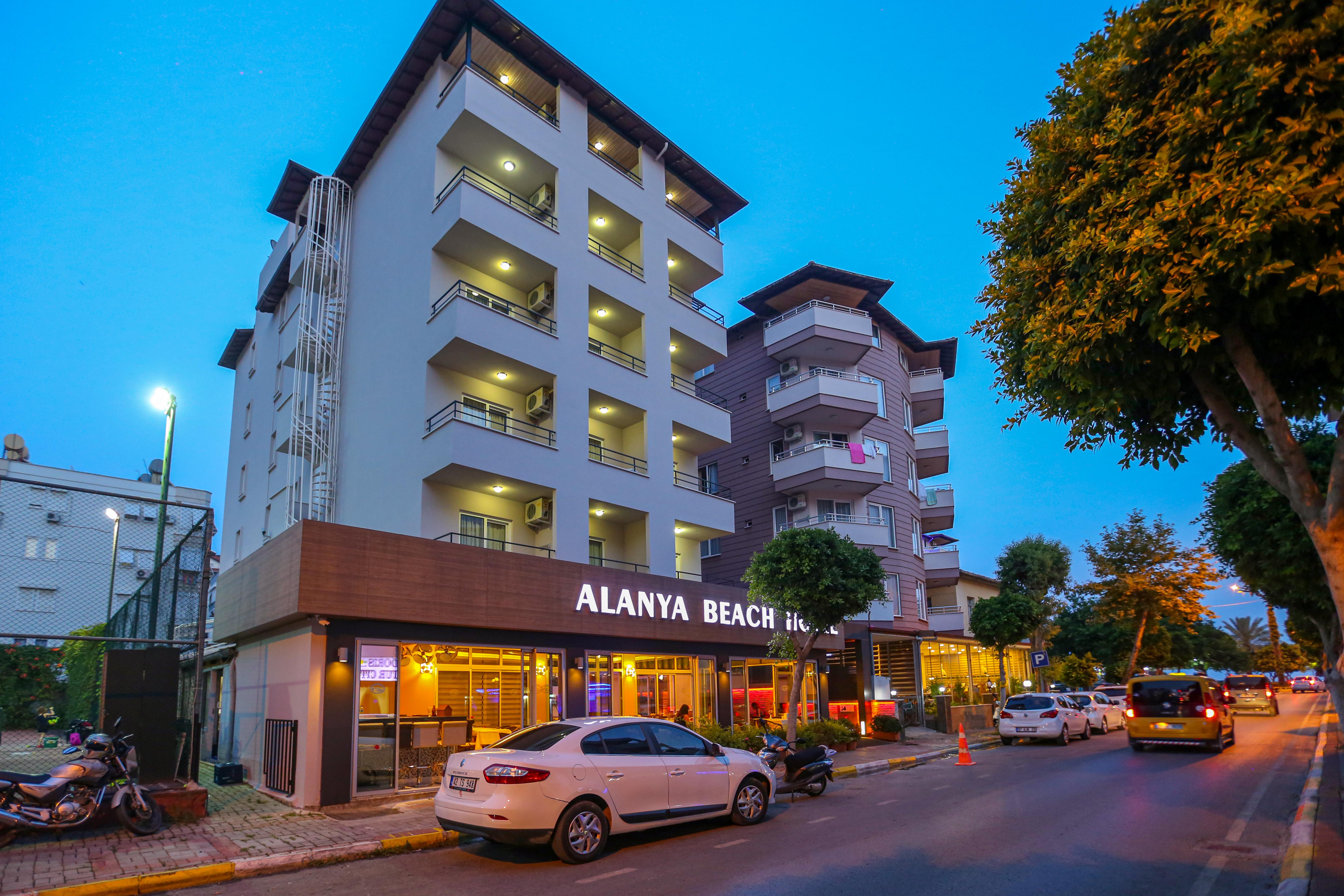 Alanya Beach Hotel Exterior foto